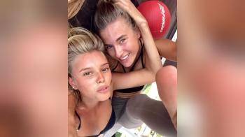 video of attractive lesbians in love