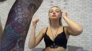 video of Webcam blonde slut