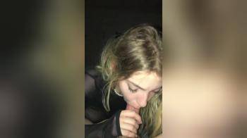 video of blonde girl sucking dick